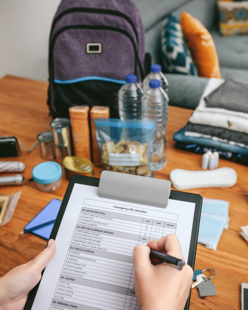 Checklist de tarefas básicas sendo marcadas com consistência diária.